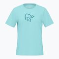 Дамска тениска NORRONA Cotton Viking aqua haze 5