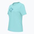 Дамска тениска NORRONA Cotton Viking aqua haze 7