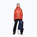 Дамско яке за дъжд NORRONA Falketind Gore-Tex deep sea coral/baked apple 2