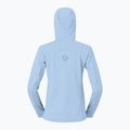 Дамски суитшърт за трекинг NORRONA Falketind Warm2 Stretch Hood cashmere blue/allure 6