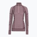 Дамски термоактивен суитшърт KARI TRAA Smekker Half Zip cocoa powder 4