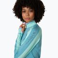 Дамски термоактивен суитшърт KARI TRAA Mila Half Zip blue lagoon 4