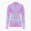Дамски термоактивен суитшърт KARI TRAA Faith Half Zip violet 4