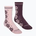 Дамски чорапи KARI TRAA Vinst 2 pack cocoa powder