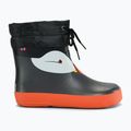 Детски гумени ботуши Viking Footwear Alv Barefoot с отпечатък на лапа, черни 8