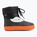 Детски гумени ботуши Viking Footwear Alv Barefoot с отпечатък на лапа, черни 2