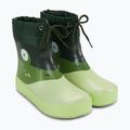 Детски гумени ботуши Viking Footwear Alv Barefoot Paw Print светлозелен/зелен 10