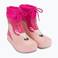 Детски гумени ботуши Viking Footwear Alv Barefoot Paw Print светлорозов/магента 10