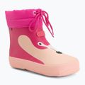 Детски гумени ботуши Viking Footwear Alv Barefoot Paw Print светлорозов/магента