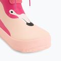 Детски гумени ботуши Viking Footwear Alv Barefoot Paw Print светлорозов/магента 7