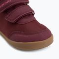 Детски обувки barefoot Viking Alv Barefoot Mid 2V Waterproof burgundy 7
