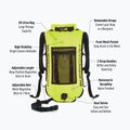BuddySwim Раница с шамандура 28 l жълта 2
