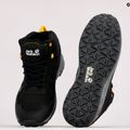 Jack Wolfskin мъжки ботуши за трекинг Woodland 2 Texapore Mid black/burly yellow xt 9