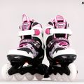 Детски ролкови кънки FILA J-One G black/white/pink 13