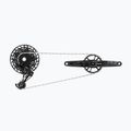 Група аксесоари SRAM NX Eagle DUB BOOST черен 00.7918.076.003