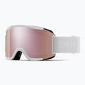 Скиорски очила Smith Squad white vapor/chromapop everyday rose gold mirror 6