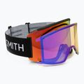 Скиорски очила Smith Squad XL black/chrp sun red mirror/chrp storm yellow flash