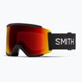 Ски очила Smith Squad XL black/ChromaPop Sun Red Mirror/ChromaPop Storm Yellow Flash