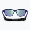 Слънчеви очила Polaroid PLD 7037/S с матово синьо/синьо-зелено огледало с поляризация 5