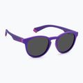 Детски поляризирани слънчеви очила Polaroid PLD 8048/S lilac violet/grey