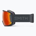 Скиорскa маска Smith Sequence OTG S2 slate/chromapop everyday red mirror 4