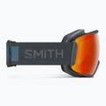 Скиорскa маска Smith Sequence OTG S2 slate/chromapop everyday red mirror 5