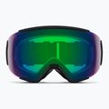 Скиорскa маска Smith Sequence OTG S2 black/chromapop everyday green mirror 2
