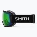 Скиорскa маска Smith Sequence OTG S2 black/chromapop everyday green mirror 3