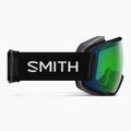 Скиорскa маска Smith Sequence OTG S2 black/chromapop everyday green mirror 4