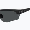 Слънчеви очила Under Armour Yard Dual S3 матово черно/сиво с олеофобно покритие 7