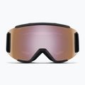 Скиорски очила Smith Squad S black/chromapop everyday rose gold mirror ski goggles 2