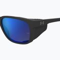Мъжки поляризирани слънчеви очила Under Armour Glacial matte black/grey blue mirror silver o 7