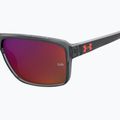 Слънчеви очила Under Armour Kickoff S3 grey red/grey infrared за мъже 7