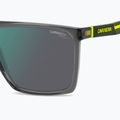 Мъжки слънчеви очила Carrera 4019/S сиво-жълт флуоресцентен цвят/зелено огледало 6