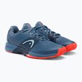 Мъжки обувки за тенис HEAD Revolt Pro 4.0 Clay blue 273132 5