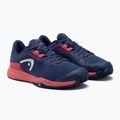 Дамски обувки за тенис HEAD Sprint Team 3.5 Clay dark blue/azalea 4