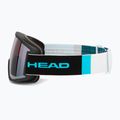 Скиорска маска HEAD Contex Pro 5K Race chrome/rd/5k chrome/orange 5