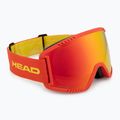 Скиорски очила HEAD Contex red/red/fmr yellow red