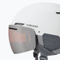Дамска ски каска HEAD Cinema Pro W white/silver red 8