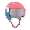 Детска ски каска HEAD Maja Visor pink/blue/silver red