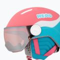 Детска ски каска HEAD Maja Visor pink/blue/silver red 7