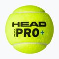 Топки за падел HEAD Padel Pro+ 3 бр. yellow 3