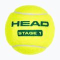 Детски топки за тенис HEAD Stage 1 3 бр. green 3