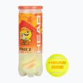 Детски топки за тенис HEAD Stage 2 3 бр. orange