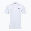 Мъжка поло фланелка за тенис HEAD Club 25 Tech Polo white