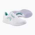 Дамски обувки за тенис HEAD Sprint Evo 3.5 Clay white/ turquise 5