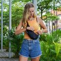 Чанта за рамо Ticket To The Moon Upcycled Sling black 12