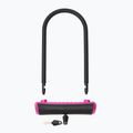 Заключващо устройство за велосипед OnGuard Neon 8154PN U-Lock black/pink 2