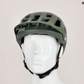 Велосипедна каска POC Tectal epidote green metallic/matt 9