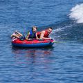 Плаващо устройство за теглене O'Brien Super Screamer Boat Tube Red/Blue 7